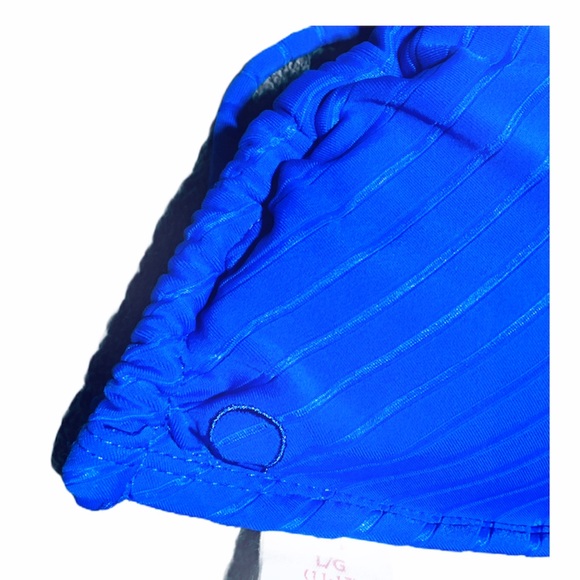 Op Triangle Royal Blue Bikini Top NWOT - Picture 4 of 4